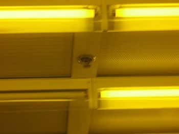 מכון ויצמן ספרינקלר בתקרת פילטרים