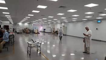Construction a clean room in a factory in the south of Israel