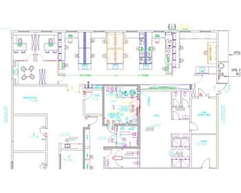 A chemistry lab design as part of a chemicals factory in Ramat Hovev