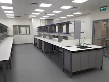 In the Bar-Lev Industrial Zone, GMP & GLP setting up laboratories