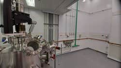 Building of a clean room at Ben-Gurion University of the Negev